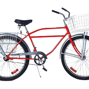 Supersized newsboy bicycle