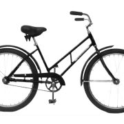 supersized newsgirl black bike