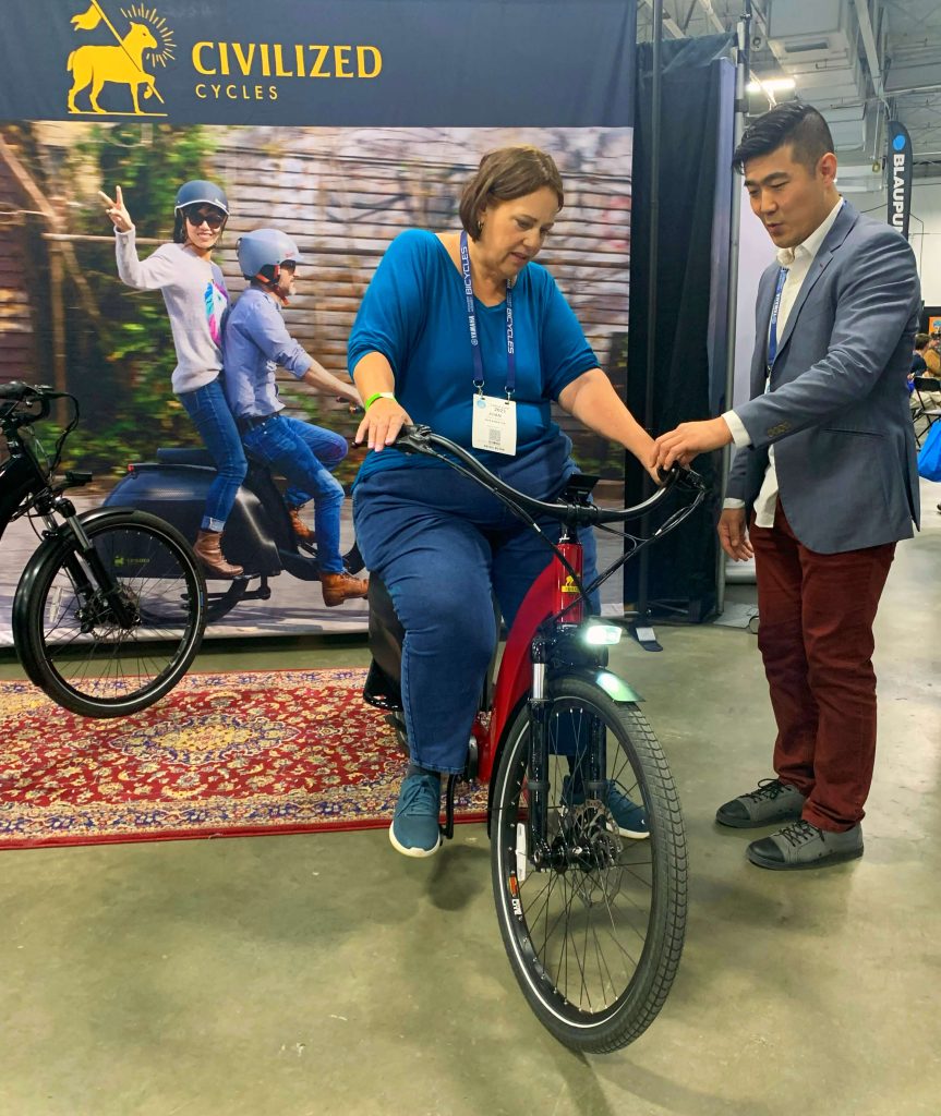 ZizeBikes - Unveiling the Civilized E-Bike: Where Luxury Meets Innovation - Joan tries civilized 2.2 (1)