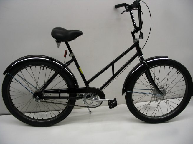 Supersized Newsgirl with High Rise Handlebars 3 Bike
