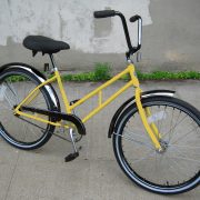 Supersized Newsgirl with High Rise Handlebars yellow
