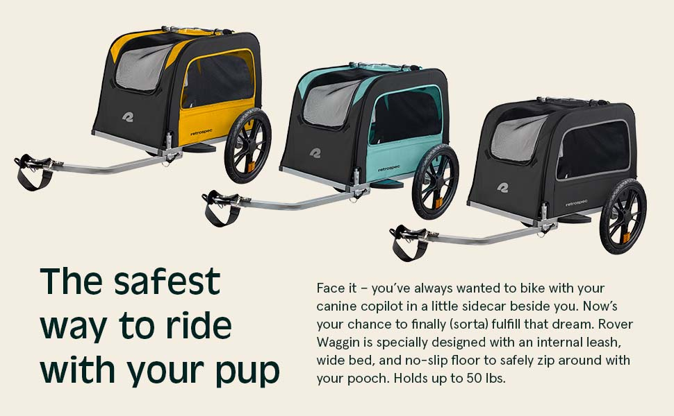 Retrospec Rover Pet Trailer