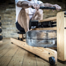 water rower water tank rowing machine erg