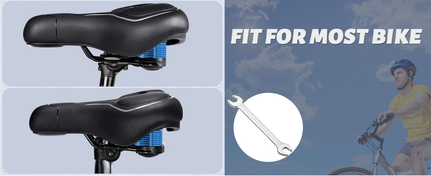 bicycle seats for comfort women gel
